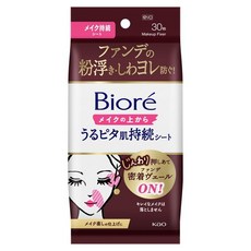 Biore 蜜妮 保濕持妝濕巾, 30張, 1包
