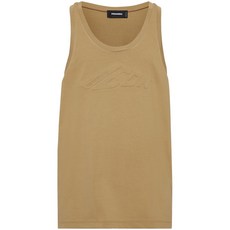 디스퀘어드2 엠보스드 로고 탱크 탑