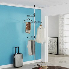 옷걸이행거 1단 폴 행거 25mm