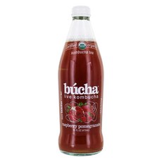 Bucha 라즈베리 석류, 1개, 473ml