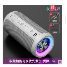 Ohayo/雷登 X10b升級版16w喇叭 小而美 外觀亮麗 也支援tws2台串聯, 星空灰【炫彩版】