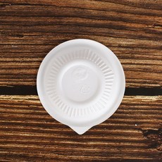 위생그릇 일회용 접시 10개입(10cm) 반찬접시 일회용그릇 위생그릇 위생접시 종이접시, 1개, 10개입