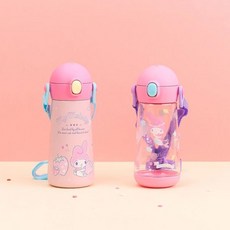 릴팡 산리오 더보틀 어깨끈 물통 세트 2PK, 마이멜로디