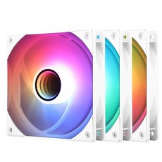 써멀라이트 TL-C12B-S V3 CPU 팬 120mm 케이스 쿨러 ARGB 4핀 PWM 커넥터 무소음 컴퓨터 S-FDB 베어링 데스크탑 쿨링 미러 라이트 효과 3개 세트