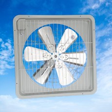 統賀 鋁葉強力抽風機, 220V-加調速-可調風量-可吸排,16吋, DF-16, 可自行安裝