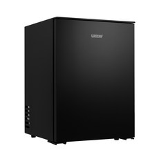 윈세프 무소음 미니 화장품냉장고 40L, 블랙, WC-40D