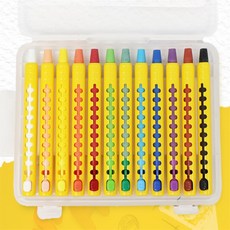 프롬태오 레일크레파스 크레파스연필, 12색