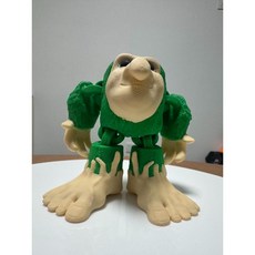 이탈리안브레인롯 캐릭터 퉁 사후르 근육 실물 버전 피규어 3D 프린팅 피겨 스트레스 해소, 빅풋(9cm)