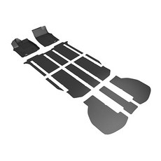 【小鳥的店】2022 Alphard 油電版 神爪【3D卡固】專用 腳踏墊 第二排電動座椅 汽車腳踏墊, 詳見包裝