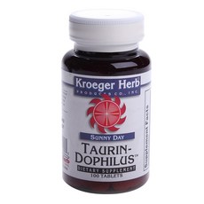 Kroeger Herb 牛磺酸錠, 100顆, 1罐