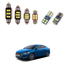 차종별 LED 실내외 벌브킷 화이트, 아반떼AD 2015~2018 트렁크등 31mm, 1개