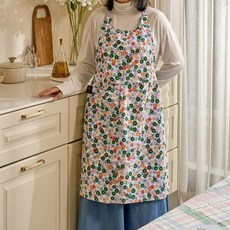 모던하우스 멀티플라워 엠마 하그만 베라 앞치마, 1개, 혼합색상