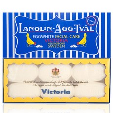 빅토리아 뉴 스웨덴 에그팩 클렌징팩 건성용 극건성용 6개입 1개 GIFT BAG 1개, 50g