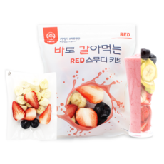 스무디 키트 딸기 바나나 스무디 170g 6개입, 6개