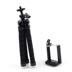 스마트폰 미니 접이형 거치대 자바라 삼각대 휴대폰삼각대 촬영, 1개, 기본, 단일상품1