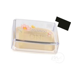 몽이상점 투명 뚜껑비누각 비누받침, 1개