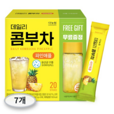 다농원 데일리 콤부차 파인애플, 5g, 20개입, 7개