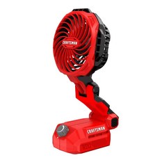 CRAFTSMAN V20 무선 개인용 팬 컴팩트 및 접이식 베어 툴만 포함 (CMCE010B)