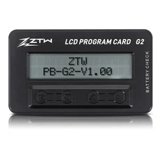 ZTW 비틀즈 비행기용 브러시리스 속도 컨트롤러 G2 32 5.5V SBEC, 03 LCD Program Card