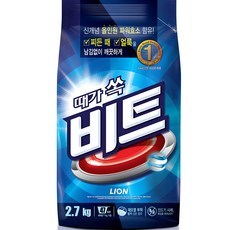 비트 분말세제 일반용 리필, 2.7kg, 선택1, 1개
