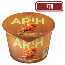 팔도 아리 모던누들 고추장버터컵 125g, 1개