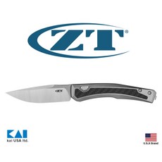Zero Tolerance美國ZT折刀AUTO自動開關MagnaCut粉末鋼鈦/玻纖握柄 ZT0556, 1個