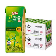 삼육두유 고칼슘 두유, 190ml, 48개