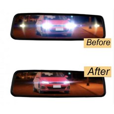 차량용 룸미러 눈부심 방지필름 눈부심방지 룸미러필름 하이빔방지필름 하이빔방지 시야확보 전차종 차량