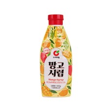 푸드올마켓_ 스위트웰 망고시럽 500g, 1개