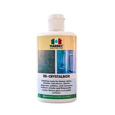 MARBEC RE-CRYSTALBOX 拋光霜 清潔去污 恢復玻璃表面, 1個, 100ml