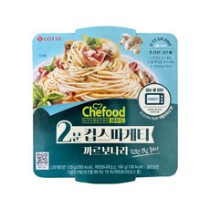 롯데웰푸드 쉐푸드 스파게티 까르보나라, 7개, 220g