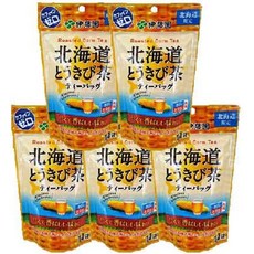 이토엔 홋카이도 한정 옥수수차 토우키비차 티백, 14개입, 5개