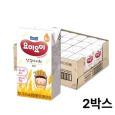 매일유업 요미요미 안심아이차 보리 125ml 48팩, 48개