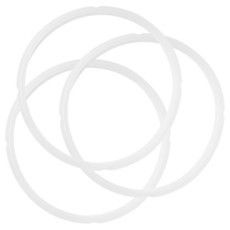 Kyuionty 3피스 실리콘 밀봉 링 5/6쿼트 내부 냄비 씰 BPA 프리 교체 부품 인스턴트 팟 모델에 적합 (듀오 럭스 듀오 플러스 울트라 비바) 308245 86