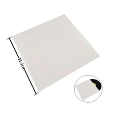 10PCS 12 인치 비닐 레코드 슬리브 앨범 보호 커버 크래프트 종이 내부 정전기 방지 LP, 01 without hole-white
