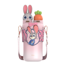 크로스 보더 디즈니 주토피아 텀블러 550밀리리터, 1개, 550ml, 550ml 주디 홉스