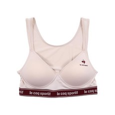 lecoq sportif (르꼬끄스포르티프) 여성 이너 하프톱 몰드컵 M사이즈 베이지 572