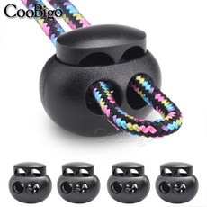 플라스틱 코드 패스너 끈에 20PCS 토글 신발 클램프 의류 DRAWSTRINGS 모자 밧줄 배낭 스프링 가방 클립