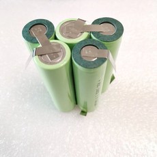 DeLonghi XLR18LM.R 로봇 진공 청소기용 리튬 이온 배터리 직접 전선 납땜 필요 18V 2600mAh 3400mAh, 3400mAh Battery