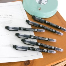 B1 동아 원터치 컴퓨터용 싸인펜 흑색 1자루, 본상품