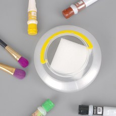 물감통 자바라 접이식