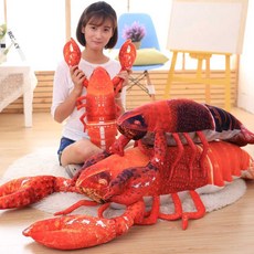 대게 인형 장난감 장식품 인테리어 씨푸드 식당 해산물 레스토랑 홍보, 2. 레드 랍스터 60cm