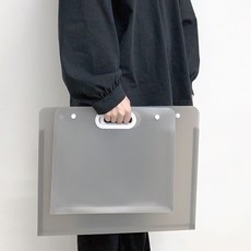 A4 A3 손잡이 문서가방 서류가방 hes+897Nn, A3 화이트