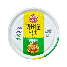 오뚜기 가벼운 참치 야채 100g, 1개