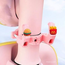 小刀智選CP電動車掛鈎前置通用強力承重電瓶自行車掛物鈎適用配件MBID, 1個, 黑色/單鉤【粗桿 適用】