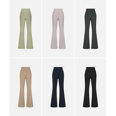 뮬라웨어 다리가 길어보이는에어플러스 부츠컷 레깅스6종(택)1 AWNFLG705JJ