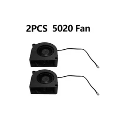 코브라 S1 핫엔드 팬 5020 듀얼 볼 베어링 블로워 DC 24V 축류 냉각 애니큐빅 콤보용, 03 2PCS Blower Fans