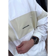 老爺有喜 重磅Reasonably三槓防風外套-白 NOF2310C61003