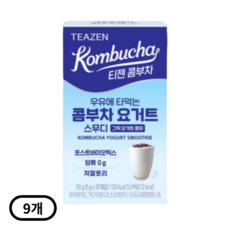 티젠 콤부차 요거트 스무디, 3개, 30개입, 5g