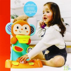 제이에스몰 비키즈 몽키농구대 아기공장난감 장난감공